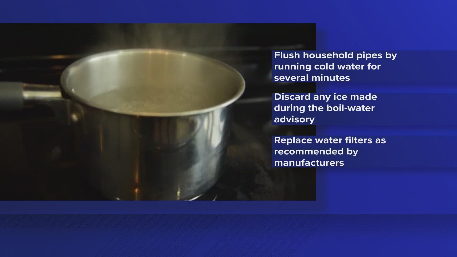 A treatment technique violation at the water plant created high turbidity in the distribution system, causing the water to not be adequately treated.