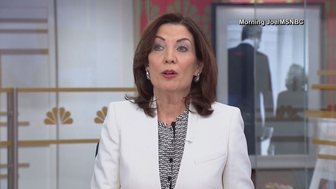 Hochul discusses Trump, and whether Andrew Cuomo would be a good mayor for NYC