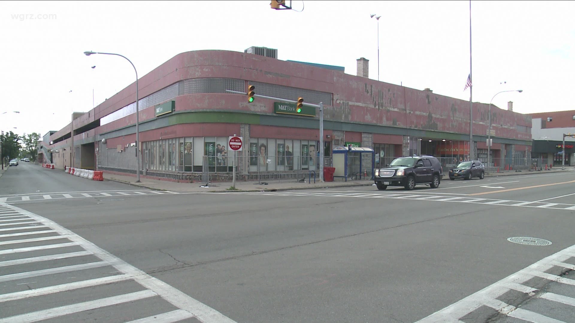 Buffalo Mayor Byron Brown said the one point two million dollar project has been ongoing for several weeks and it's part of four million dollars of improvements.