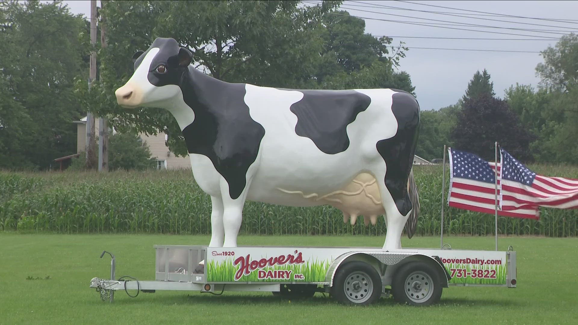 Hoover's Dairy is now serving ice cream