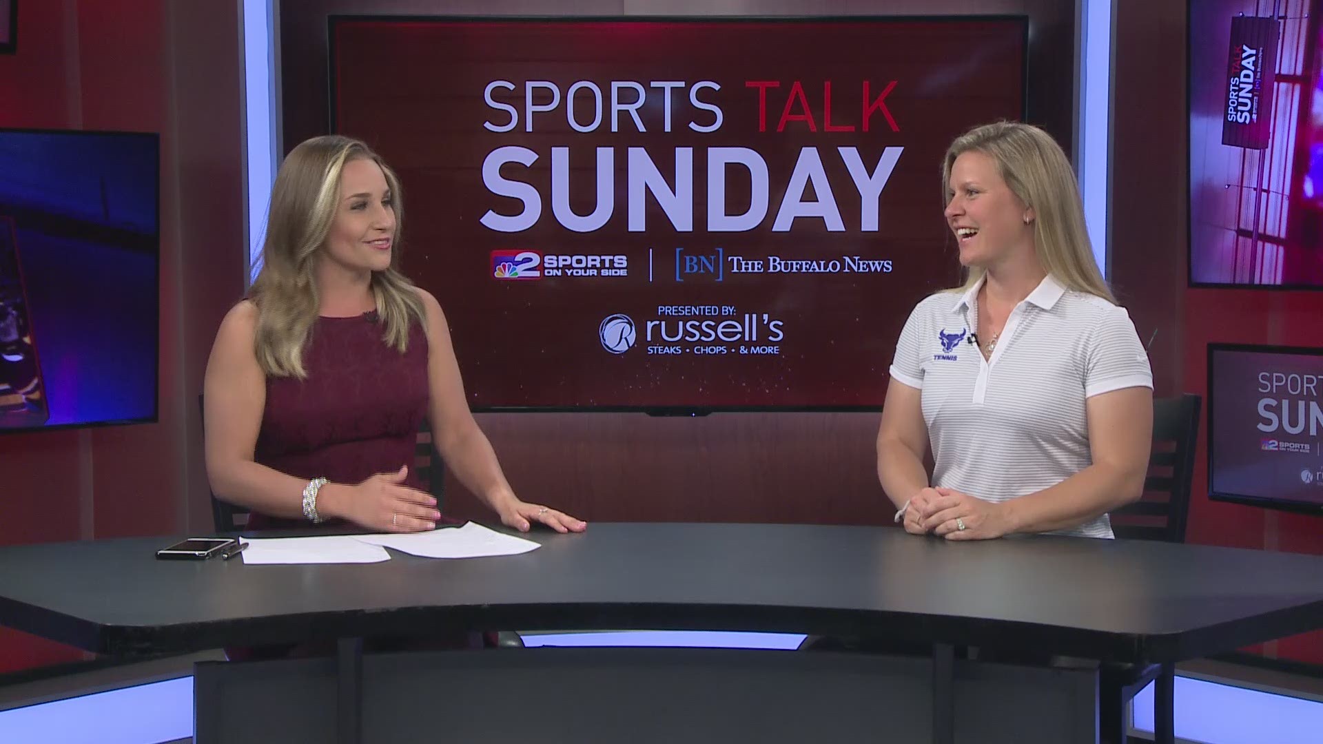 UB Women's Tennis on Sports Talk Sunday