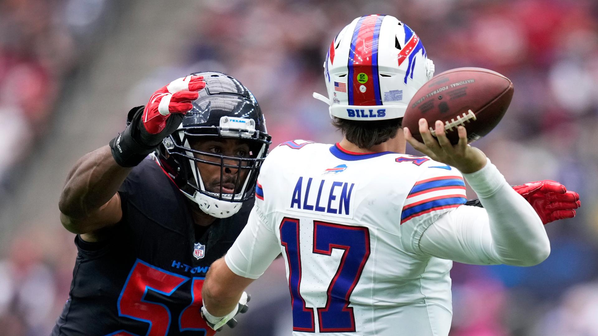 Bills postgame news conference: The Buffalo Bills discuss their Week 5 road loss to the Houston Texans in a postgame news conference.