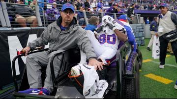 Report: Bills WR Crowder 'out indefinitely' with broken ankle