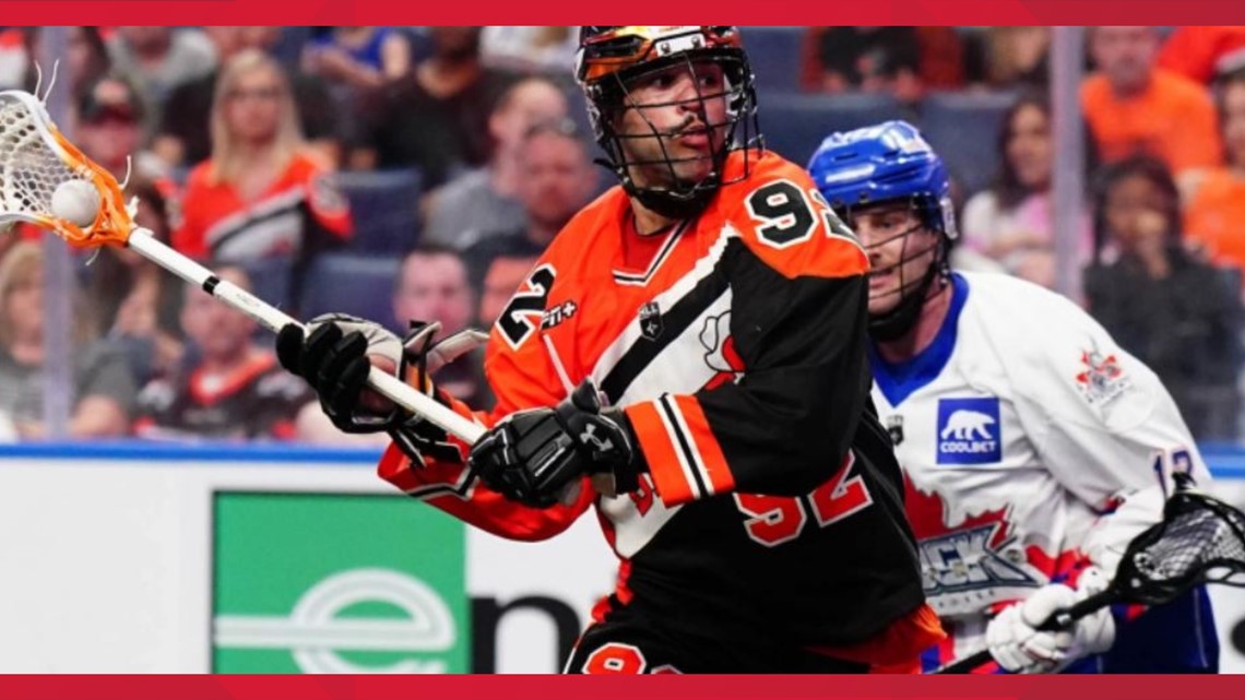 Bisons Lacrosse Night with the Bandits, Dhane Smith NLL Cup