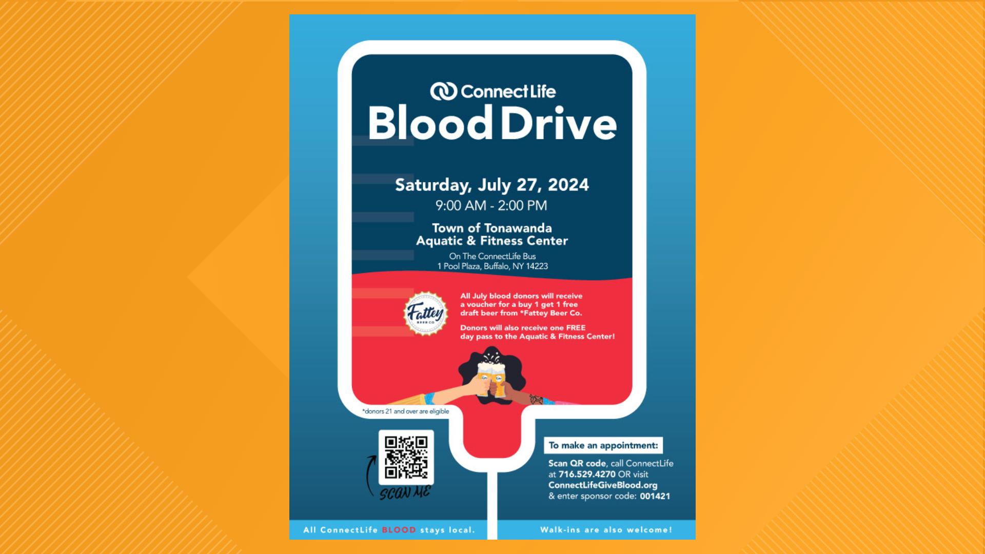 ConnectLife blood drive to give beer and gym vouchers to those who ...