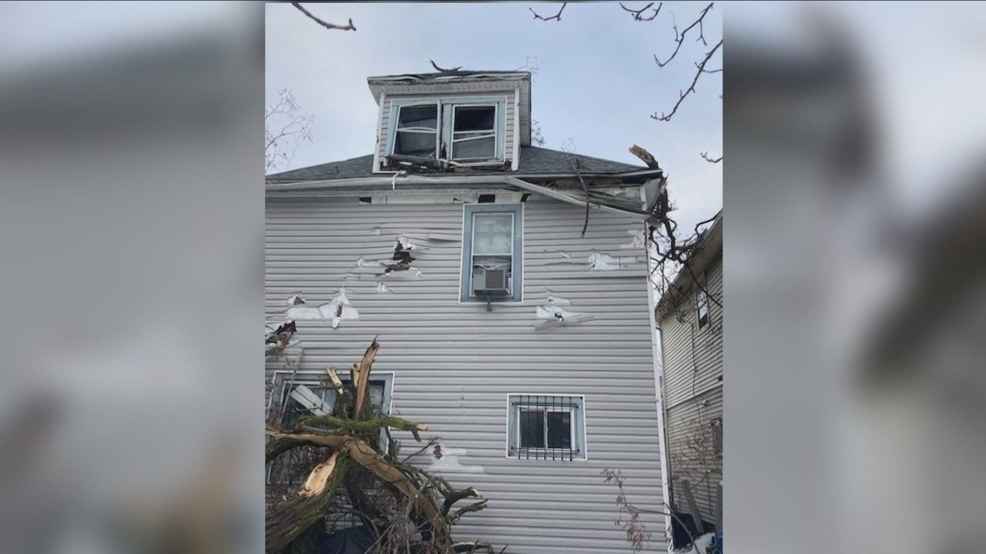 The 2022 Christmas blizzard ruined a Buffalo family's home.  They have been displaced for almost a year due to contractors not completing the job.