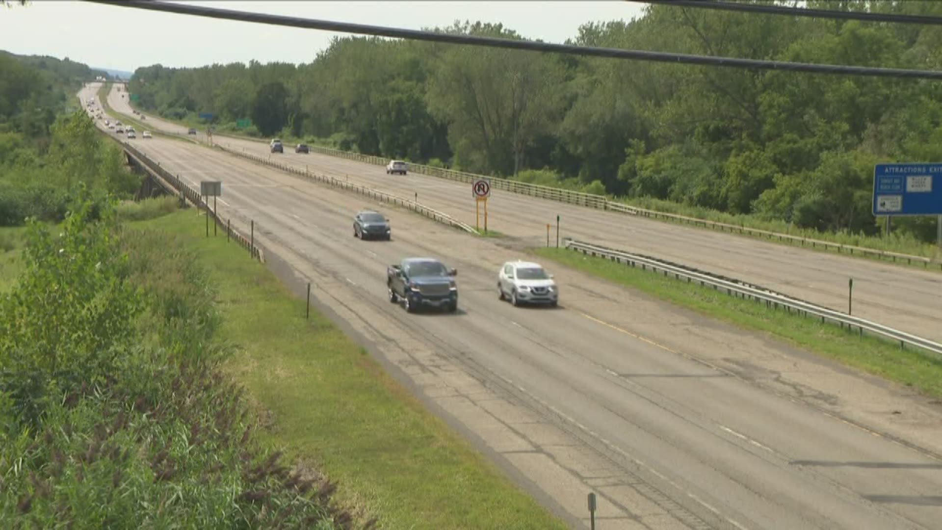 The Thruway Authority says it's ready to fix a bumpy stretch of the interstate through the Seneca nation's Cattaraugus Territory  tomorrow if only the Seneca will permit them to do so.