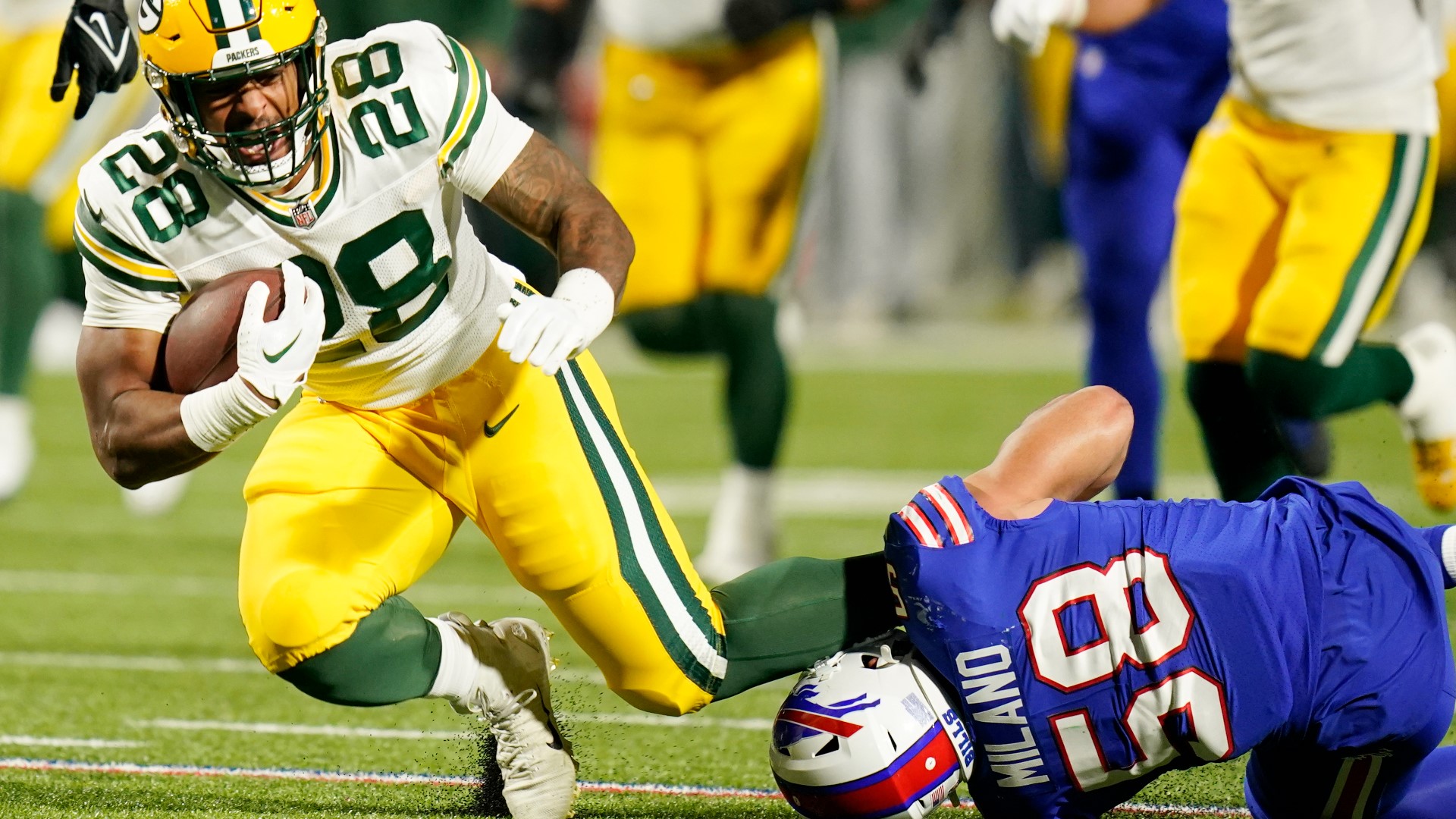 Matt Milano discusses the Buffalo Bills' 27-17 win vs. Green Bay Packers