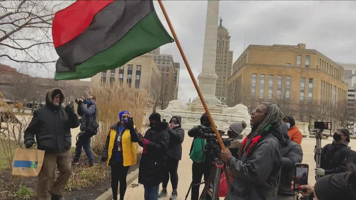 First day of Kwanzaa kicks off with flag raising at Buffalo City Hall ...