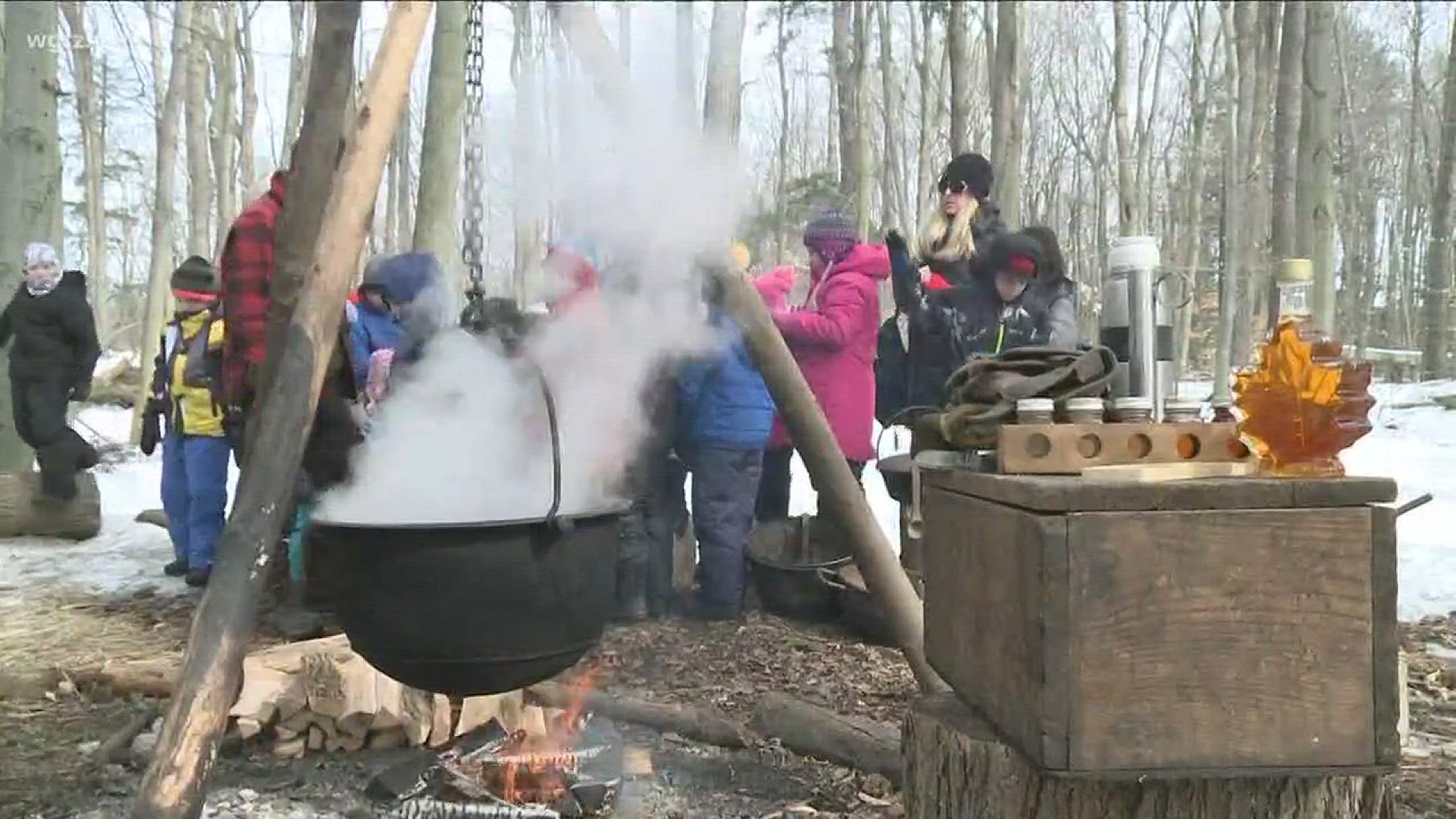 Terry Belke shows us how maple sugaring is being used as a teaching tool for kids in Western New York.