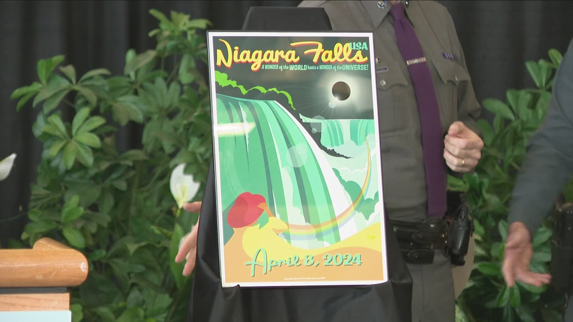 NIAGARA FALLS STATE PARK IS OPENING ITS LOTS, EARLY AT 6 A-M... AND THEY EXPECT TO FILL UP FAST SO PLAN FAR AHEAD OF 3-18...