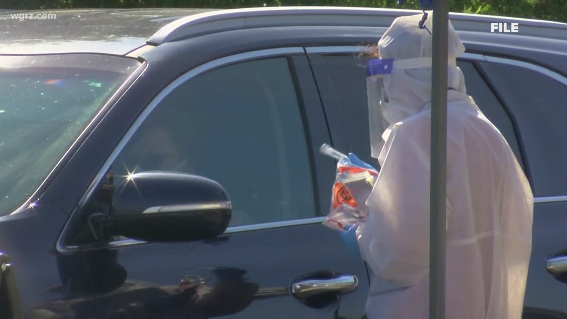 New York State opens eight rapid testing sites for COVID-19, the illness caused by the coronavirus, in Western New York.