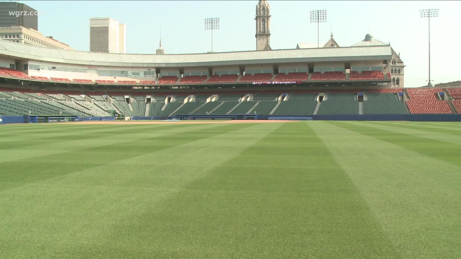 PHOTOS) Blue Jays at Sahlen Field in Buffalo 2021