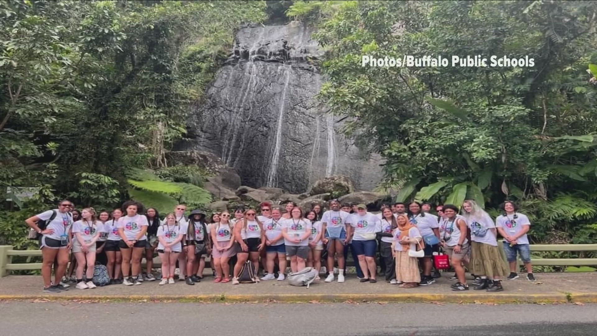 Buffalo Public School students return from Puerto Rico