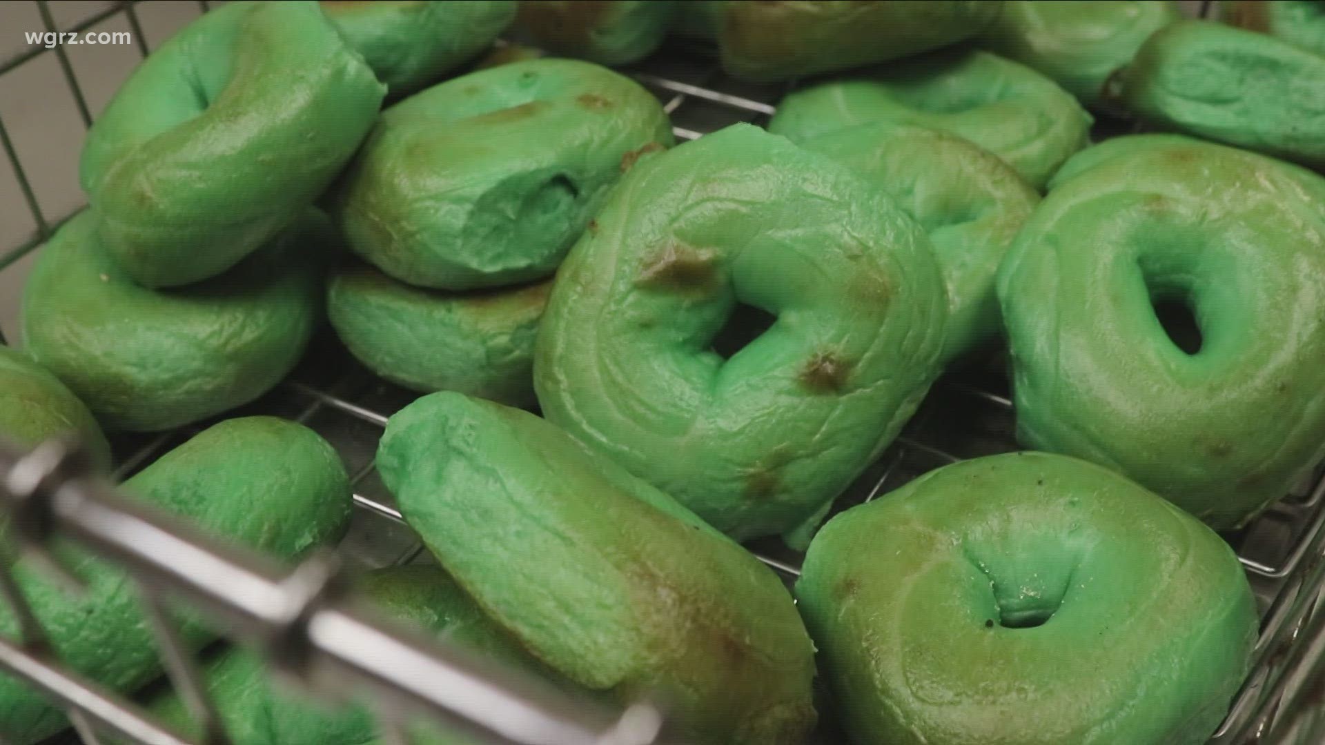 Rich, Irish tradition with Green Bagels at Bagel Jays