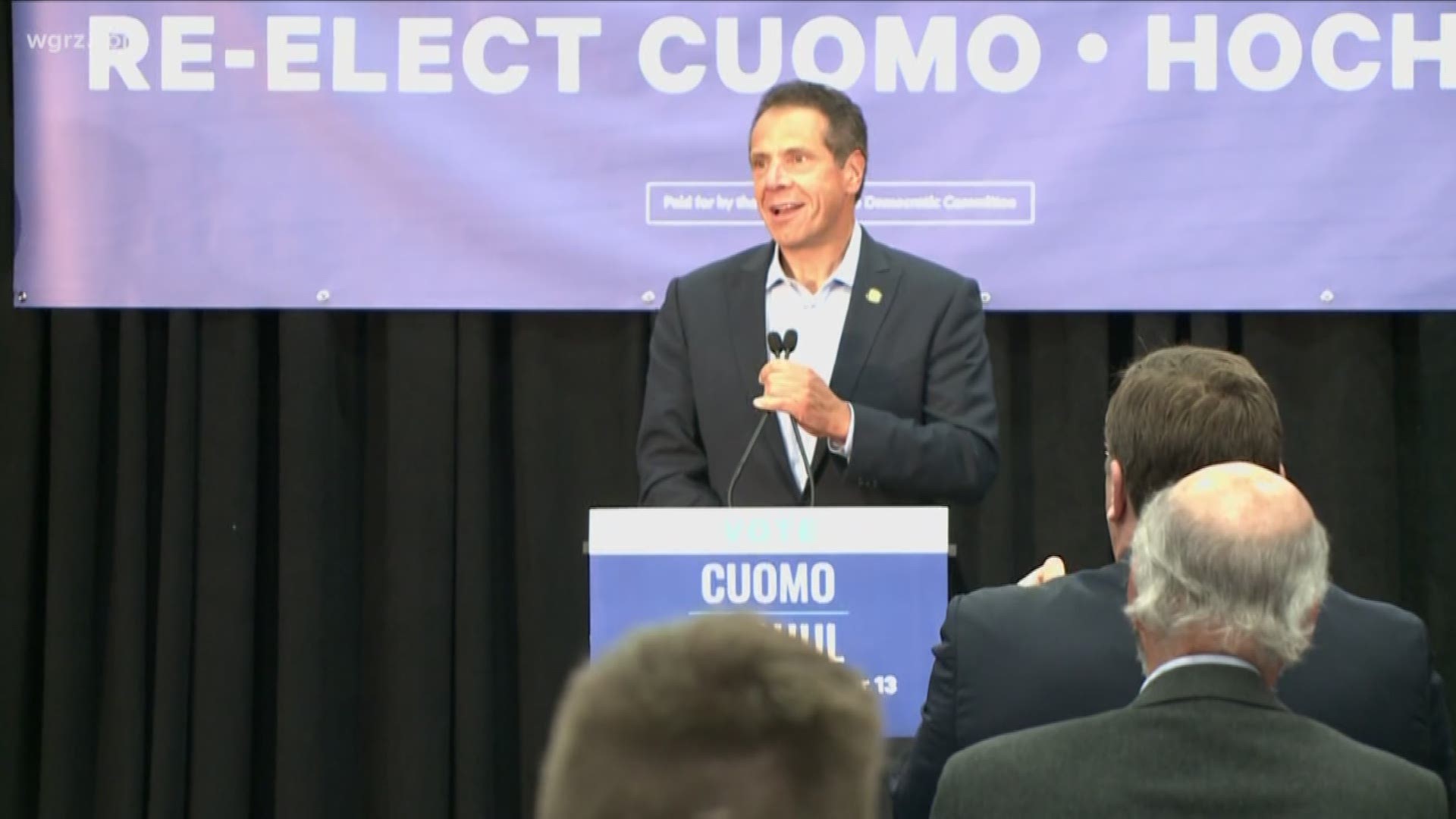 Cuomo doesn't answer questions from WNY media
