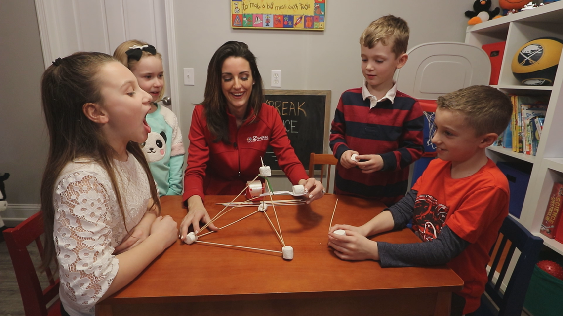 Daybreak's 'At Home Science' Marshmallow Catapult