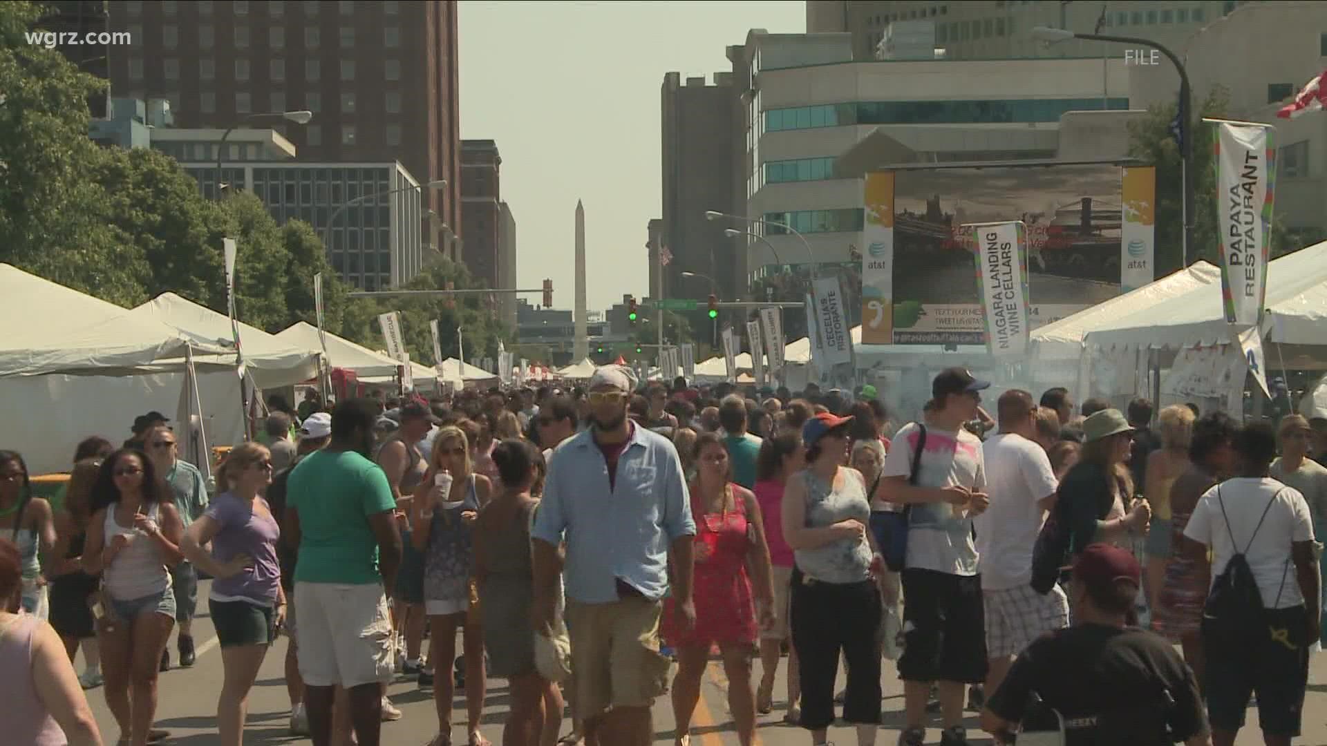 40 restaurants and food trucks will be there this year.