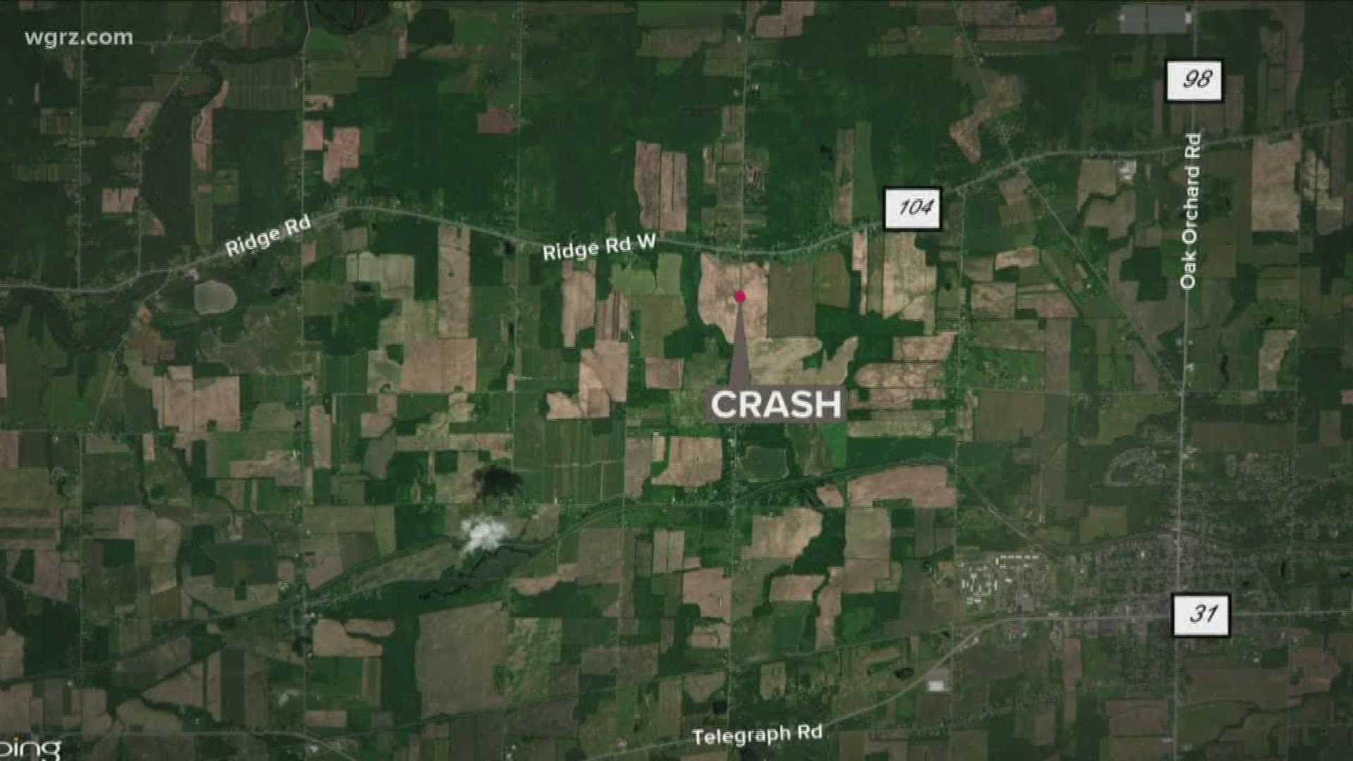 The Orleans County Sheriff's Office said a van driven by Michael Dipiazza crossed the center line of Eagle Harbor Road just after 6:30 last night and hit the victim.