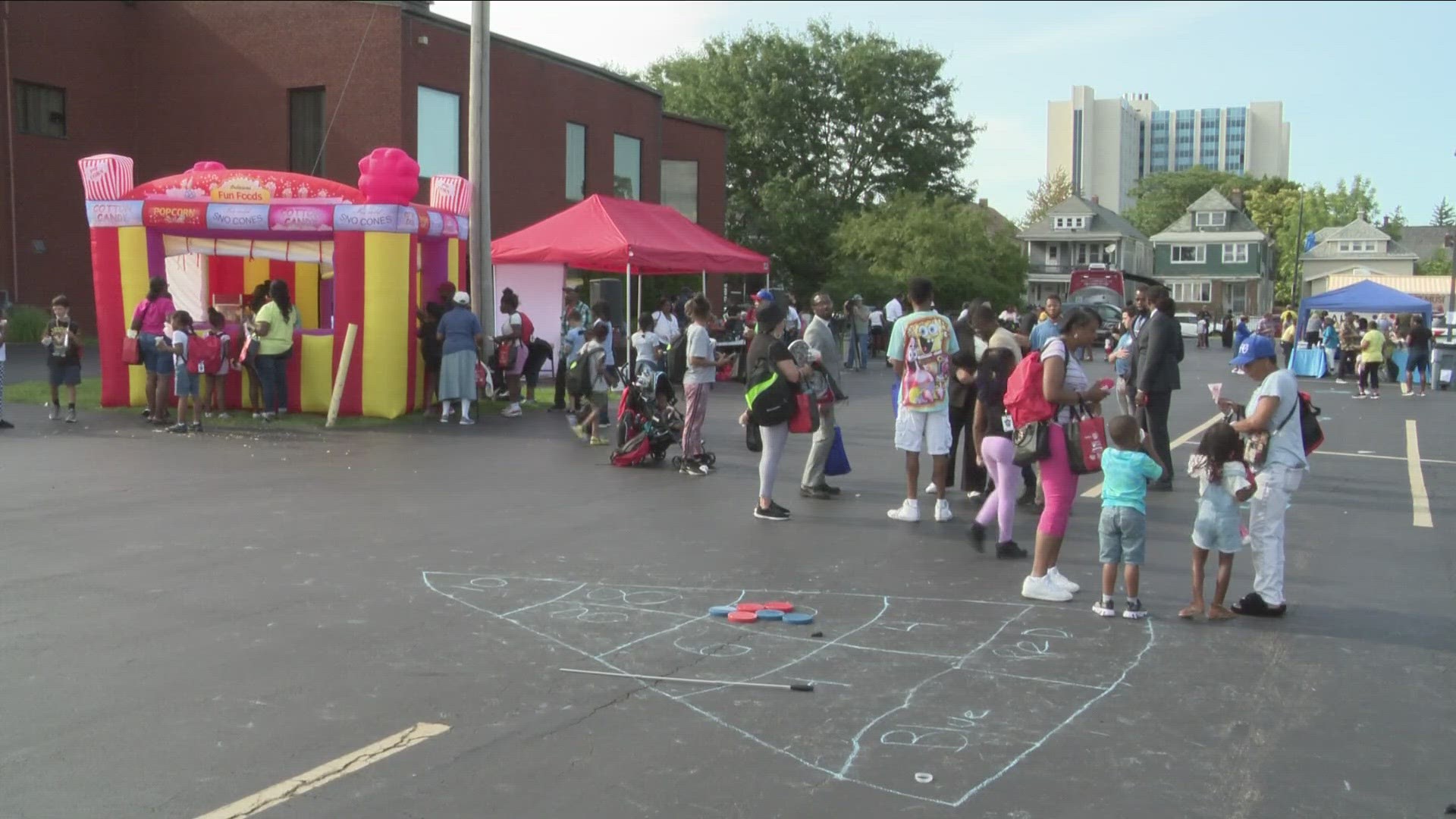 Mt Olive church held their Good for the Neighborhood distribution event