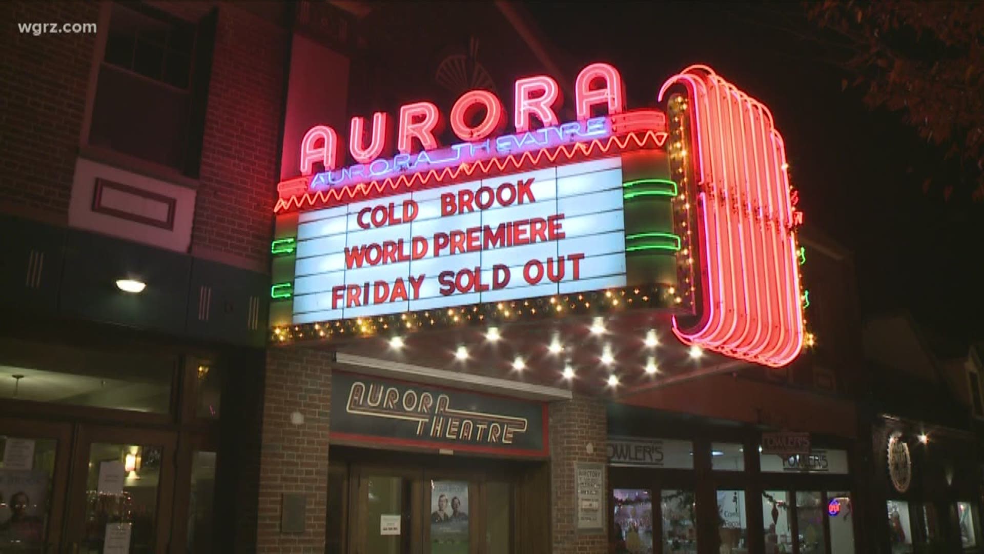 "Cold Brook" star Kim Coates was in East Aurora for the premiere of his new film.