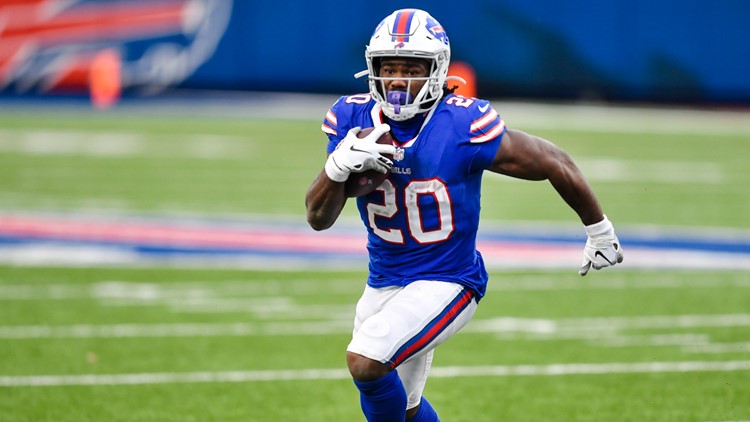 Bills running back Zach Moss up for NFL Rookie of the Week