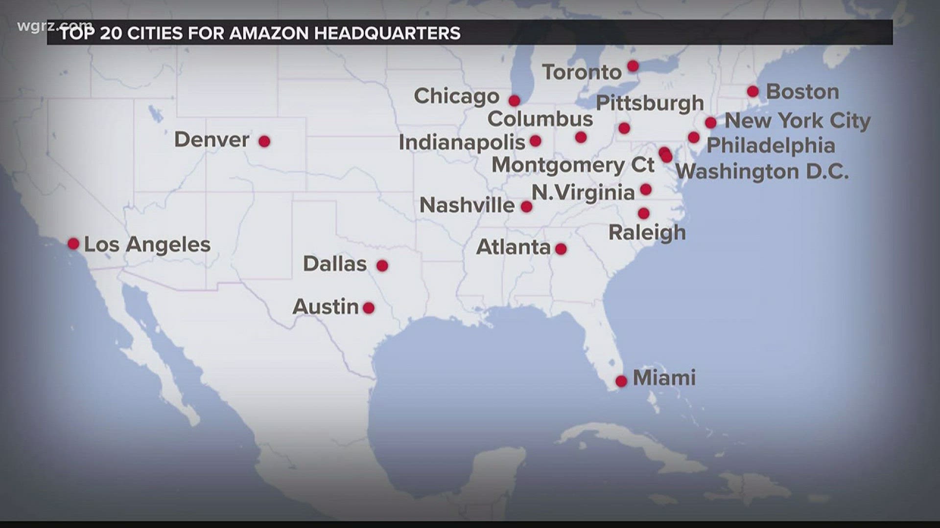 Buffalo Doesn't Make The Cut For Amazon HQ