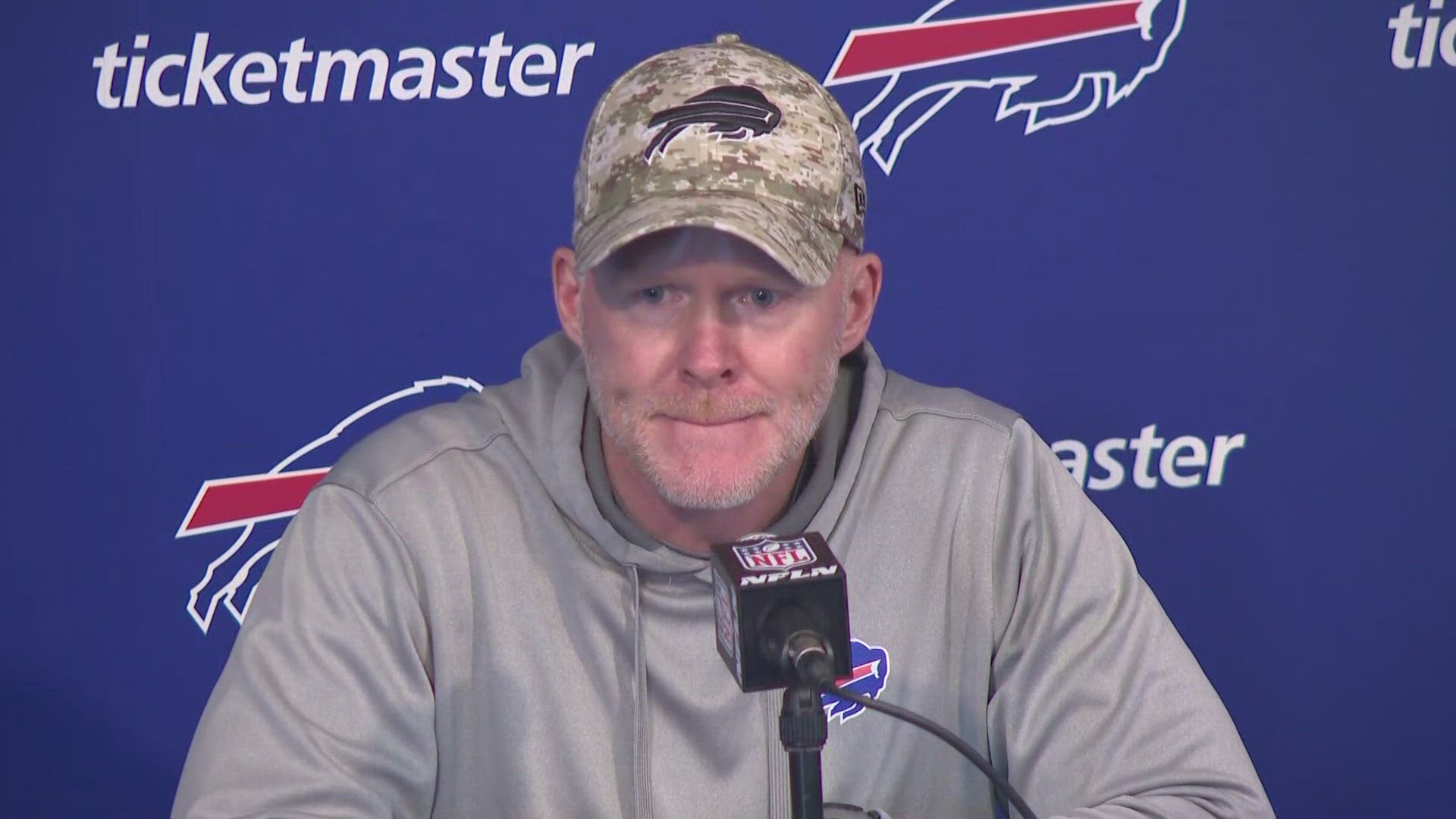 Bills HC Sean McDermott speaks to media Friday 12/13/24