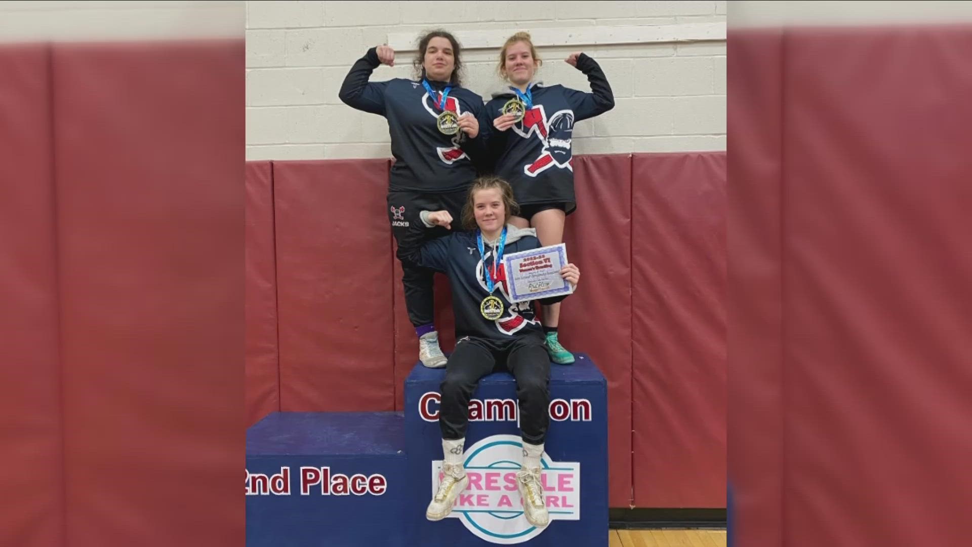 Girls wrestling has become an emerging sport across the nation, and 3 juniors at North Tonawanda High School have recently enjoyed a lot of success.
