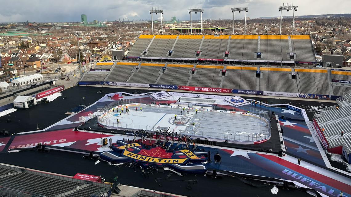 Toronto Maple Leafs Buffalo Sabres outdoor NHL game Heritage Classic 