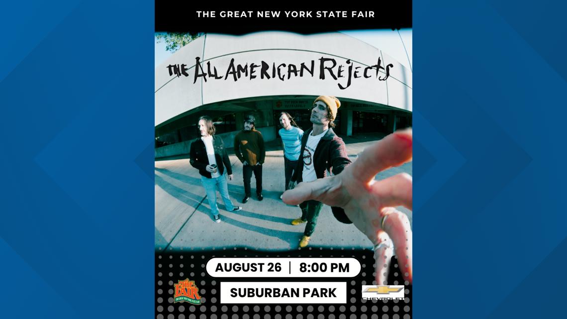 The All-American Rejects join Great New York State Fair concert lineup