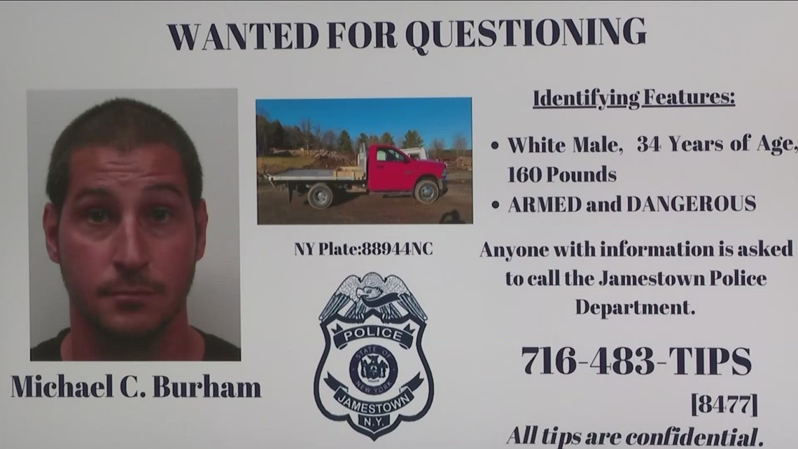 Jamestown Police Department looking for armed, dangerous man