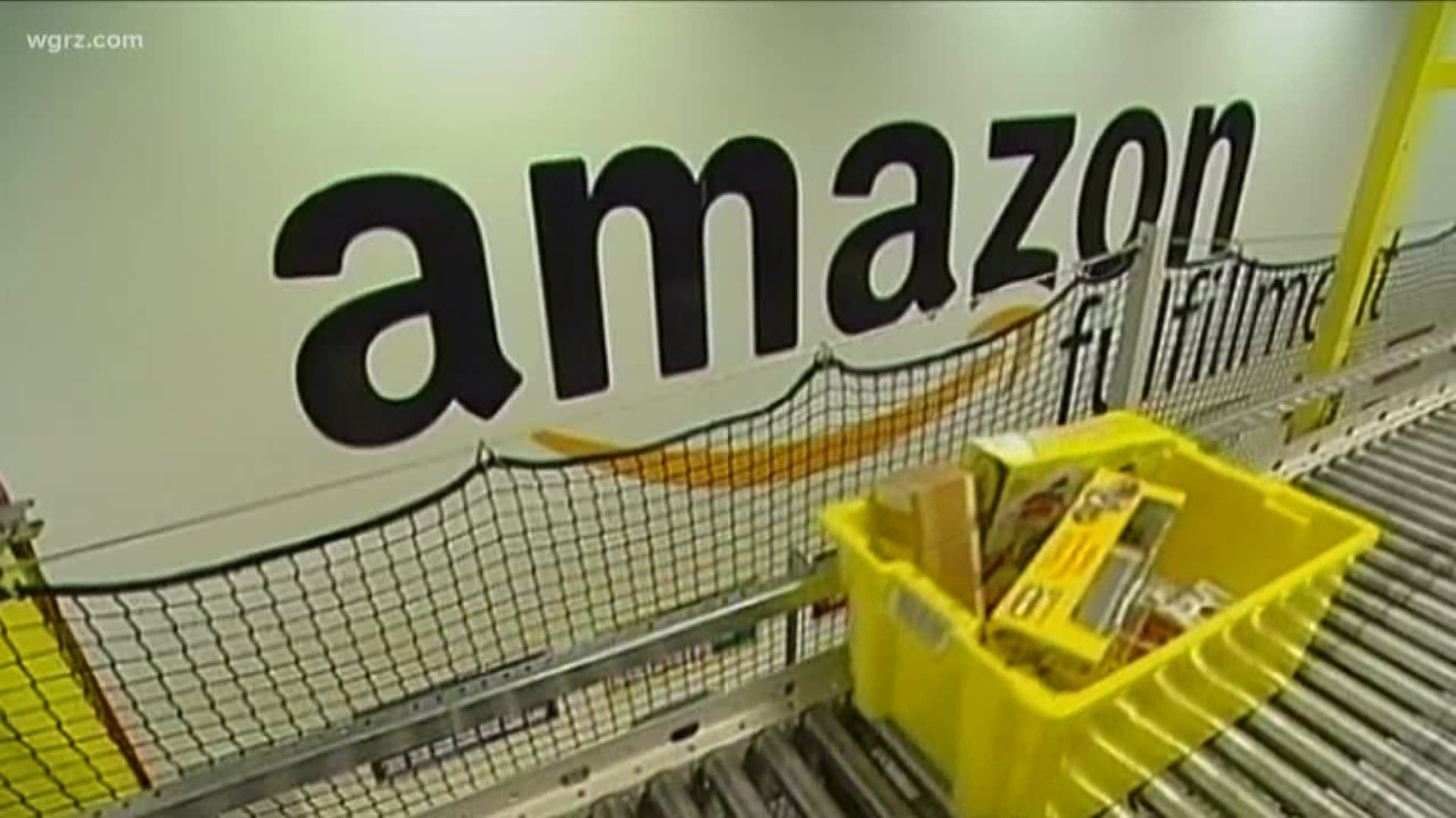 Amazon's been scouting Erie County for spots to put a new distribution facility.