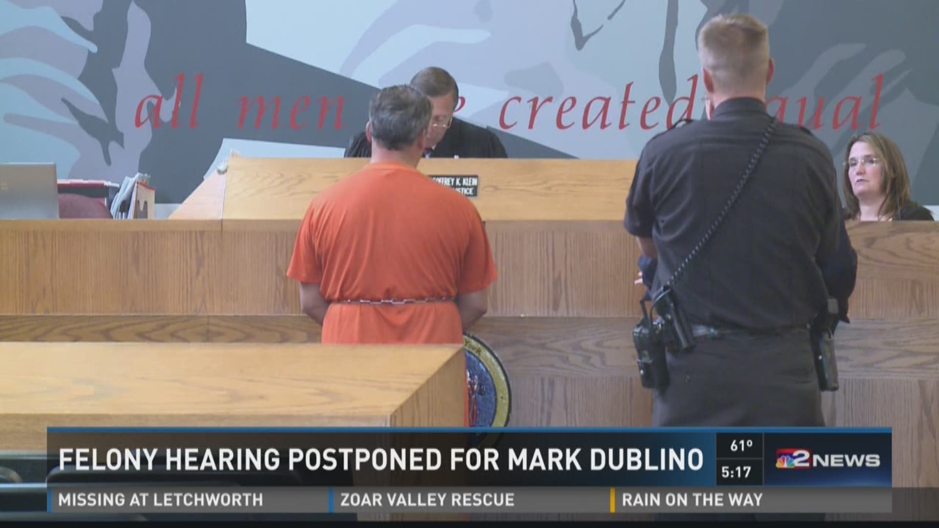 Felony Hearing Postponed For Mark Dublino