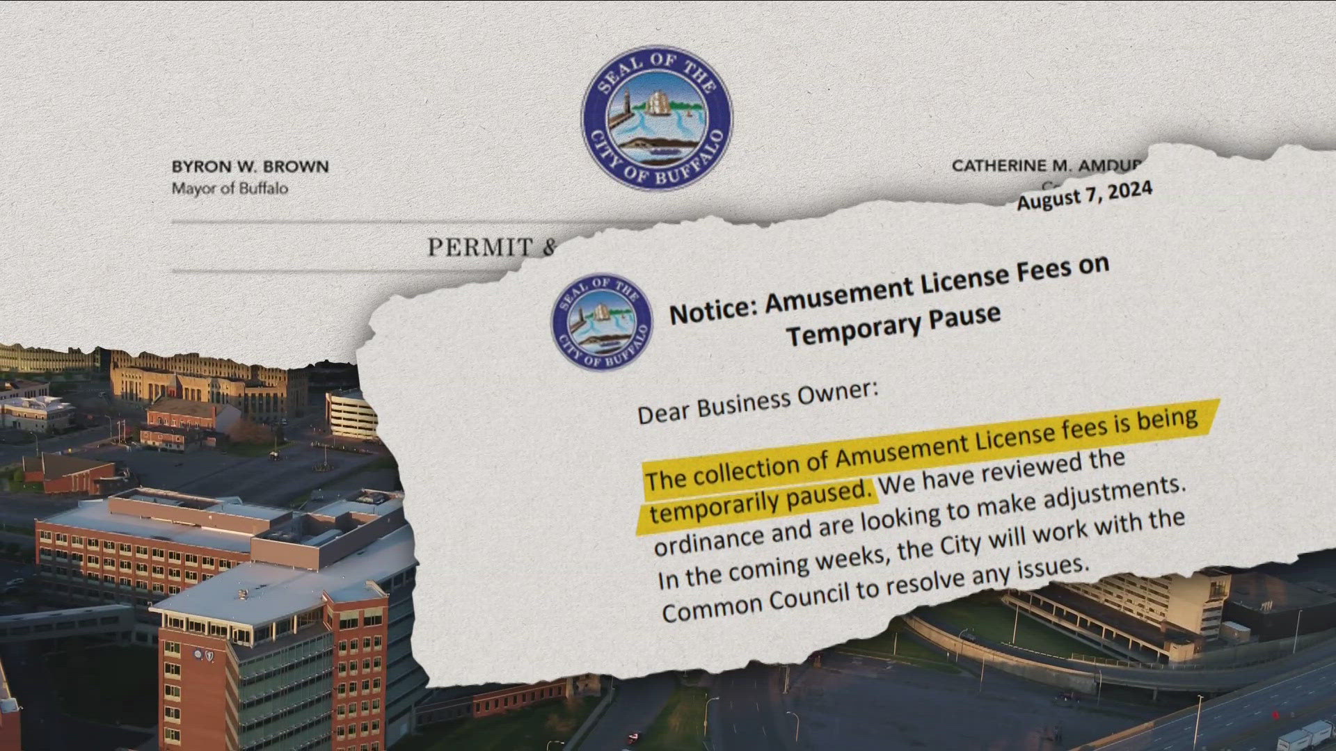 The so-called amusement license fee dates back to the city charter in 1927, but only recently did Buffalo begin seeking the fees owed by venues.