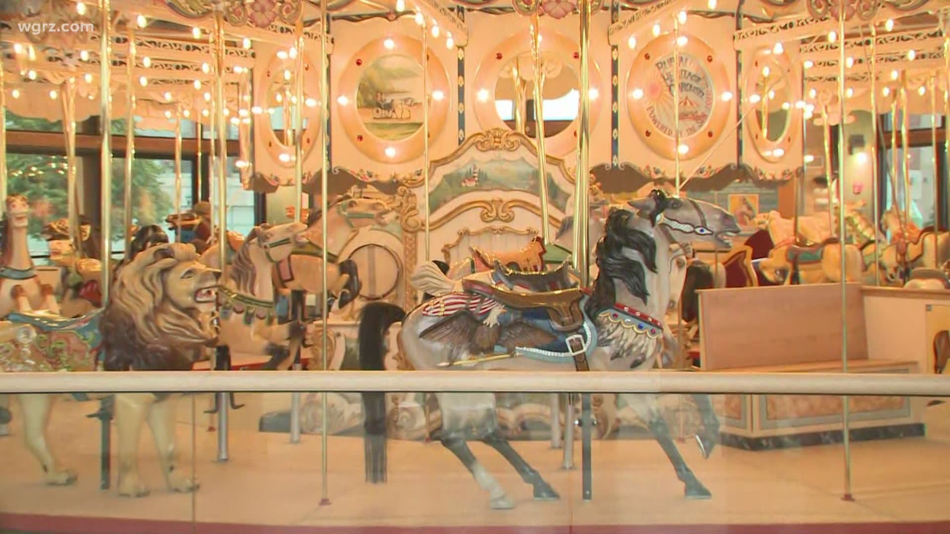 Buffalo Heritage Carousel opens at Canalside