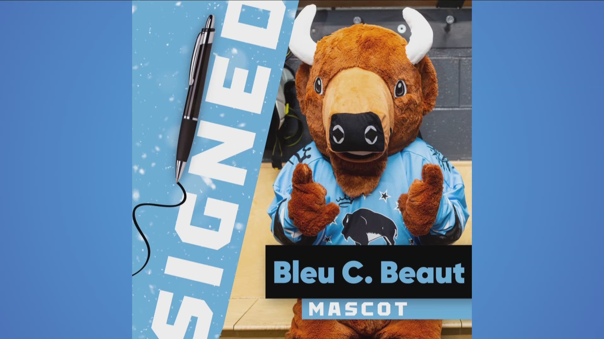 Bleu C. Beaut announced as new Beauts mascot