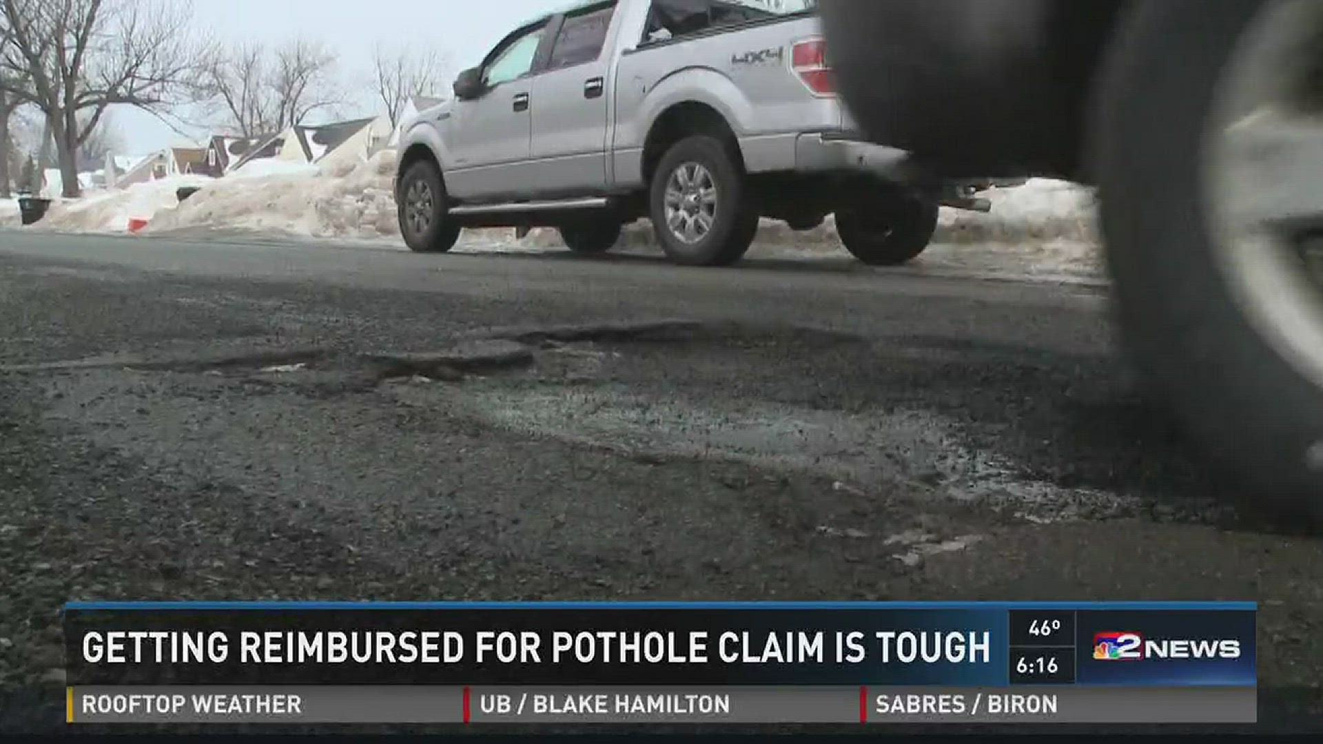 Getting Reimbursed For Pothole Claim Is Tough