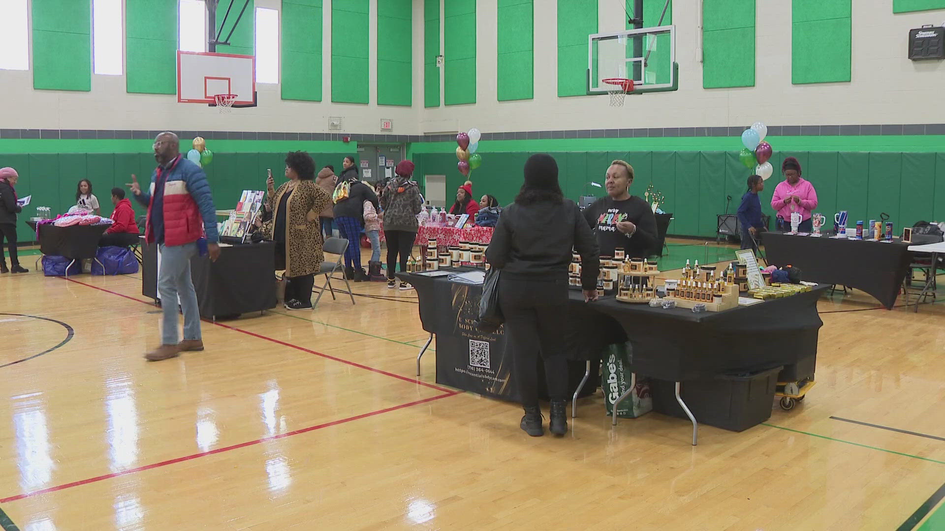 The Very Merry Masten Winter Market featured local vendors, live entertainment, family activities, and more.