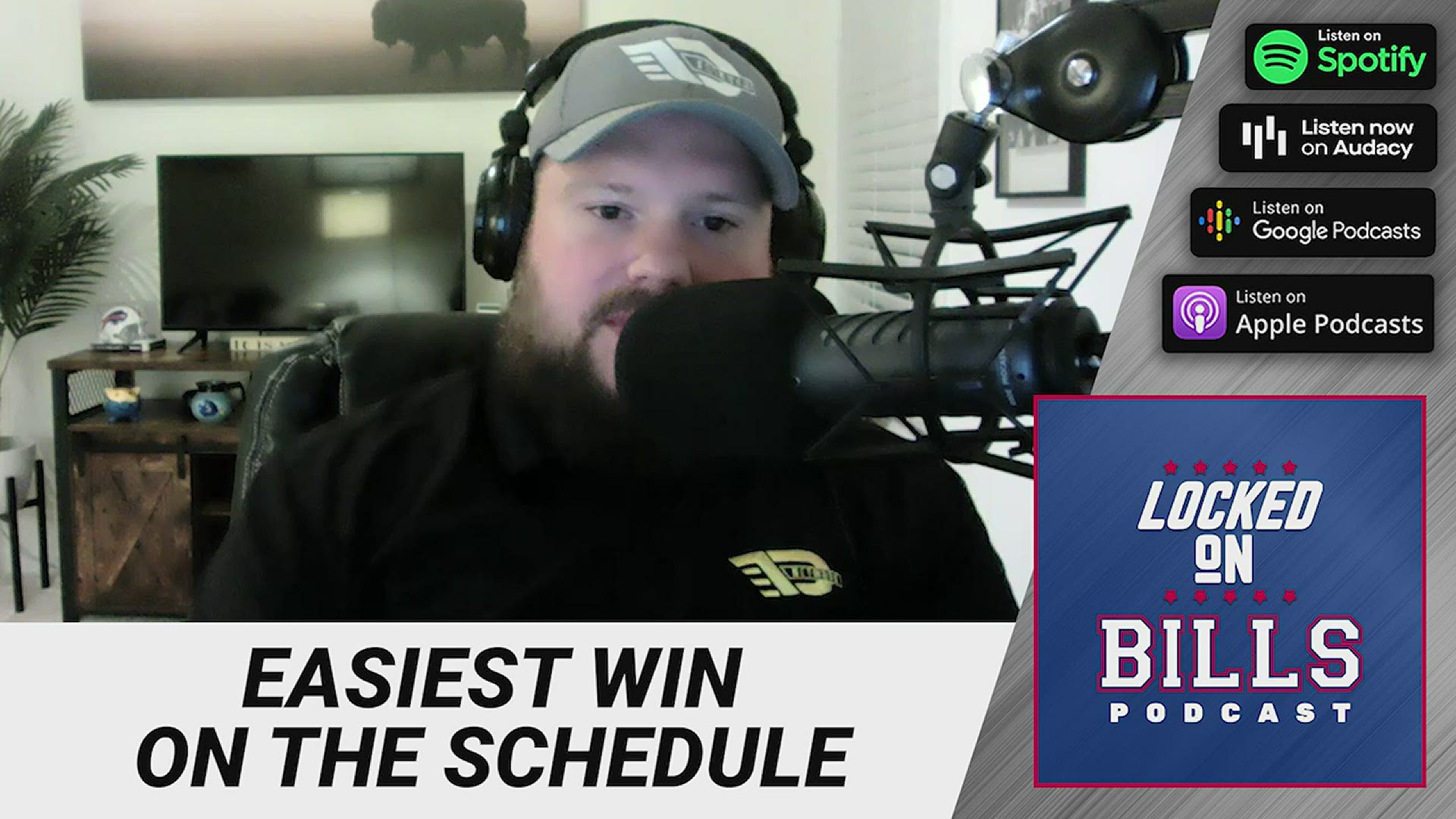 What's the easiest win on the 2021 schedule for the Bills? Locked On has some thoughts.