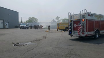 Structure fire closes portion of Sheridan Drive in Town of Tonawanda