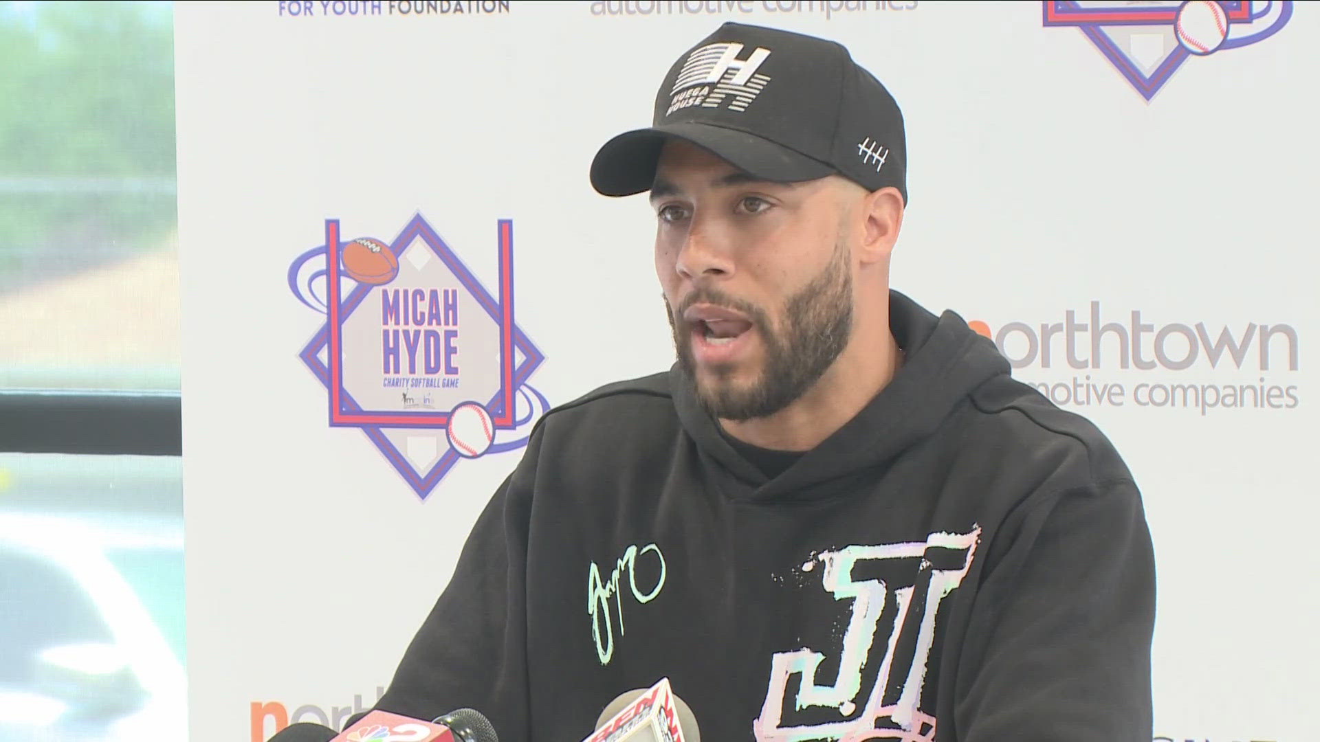 The fourth annual Micah Hyde charity softball game always draws a big crowd. But what about Hyde himself, who currently isn't signed with the Bills?