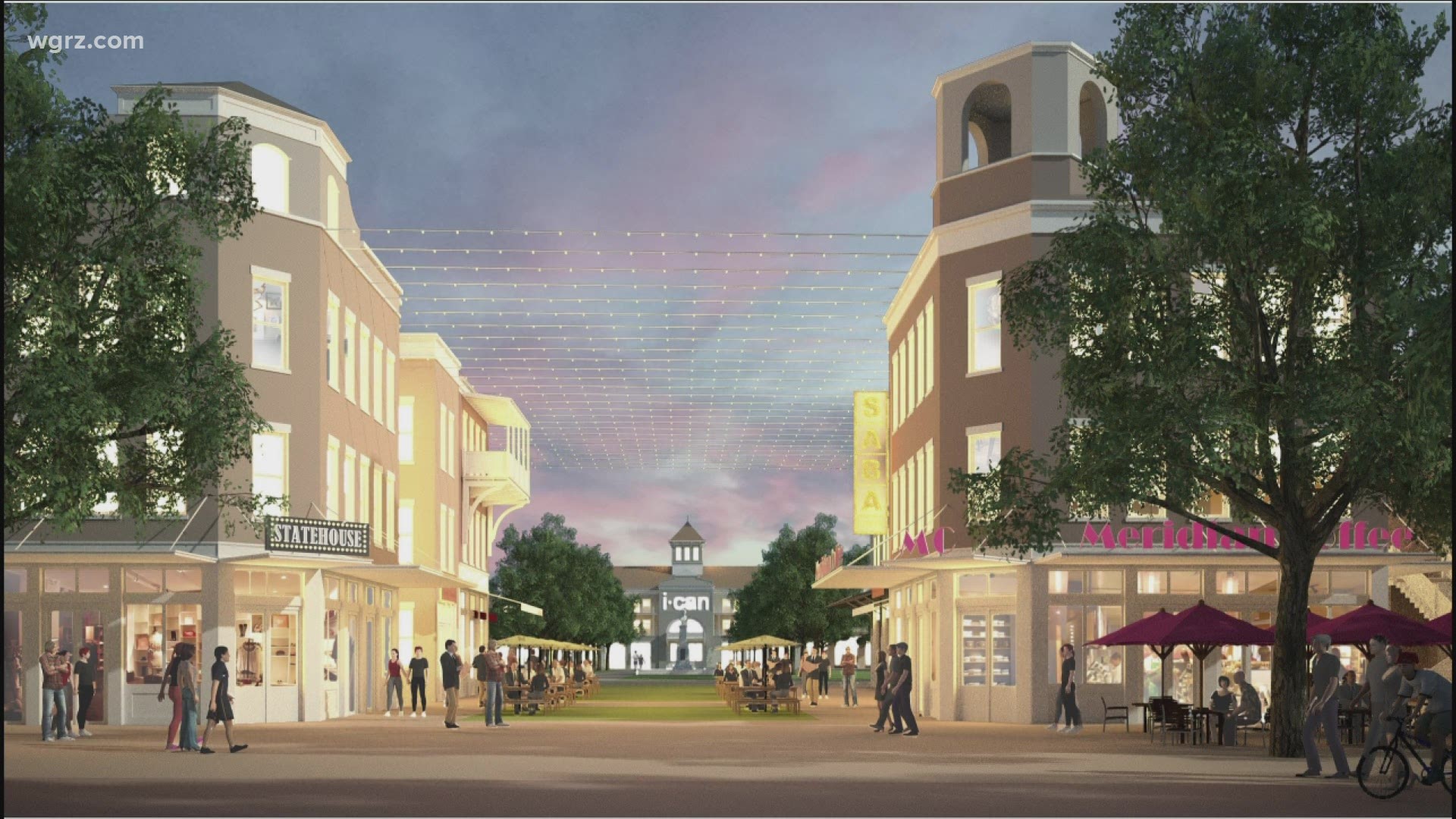 There are big changes coming to the boulevard mall. Amherst town supervisor sent us these renderings and described the project as a "new urban neighborhood."