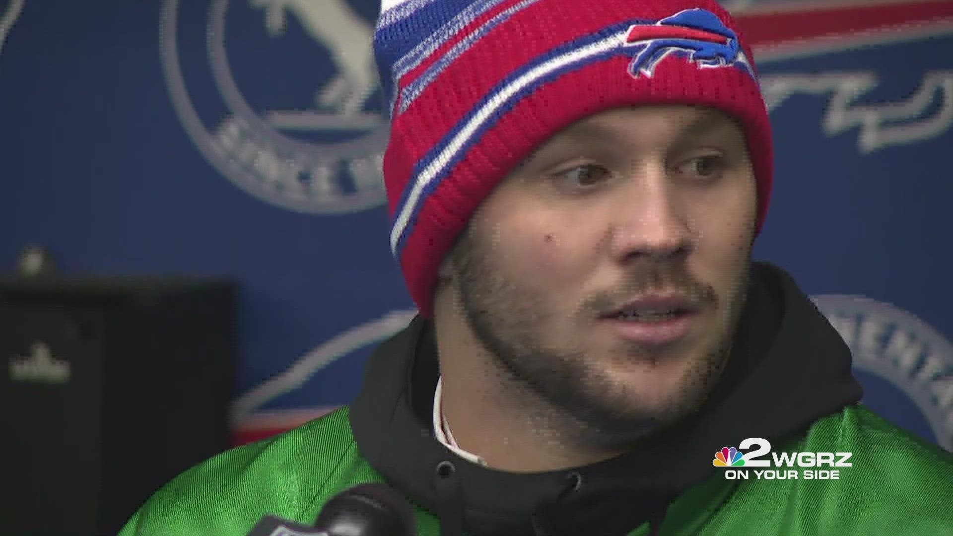 josh allen winter hat