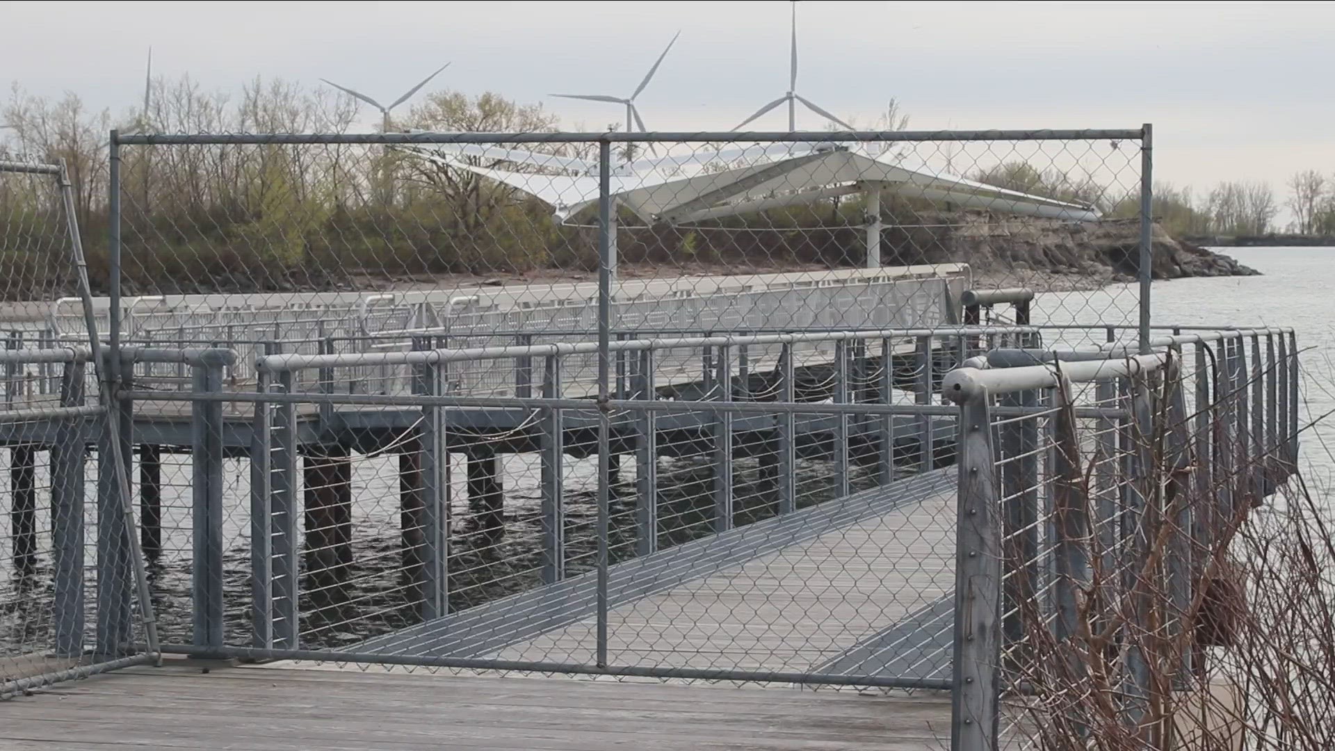Residents want to know why the Tifft street pier isn't repaired