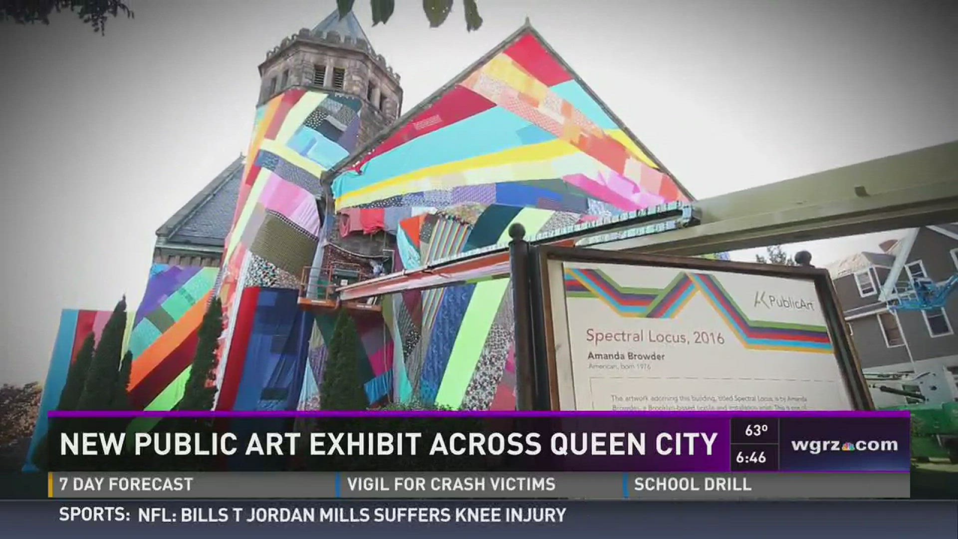 Spectral Locus Art can be seen around Buffalo