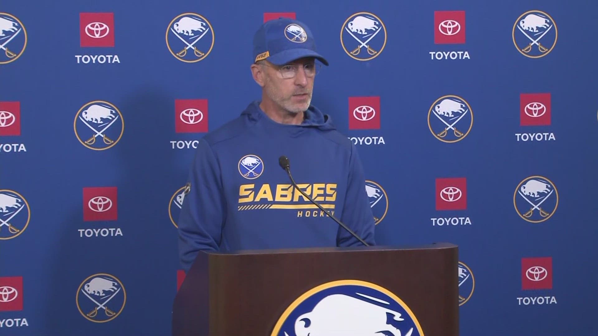 Buffalo Sabres' head coach Don Granato talks about the team getting ready for the regular season