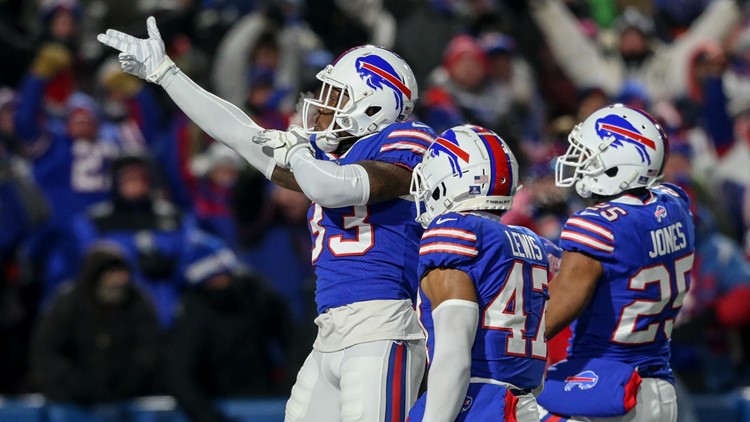 Buffalo Bills cornerback Siran Neal (33) lines up during the first