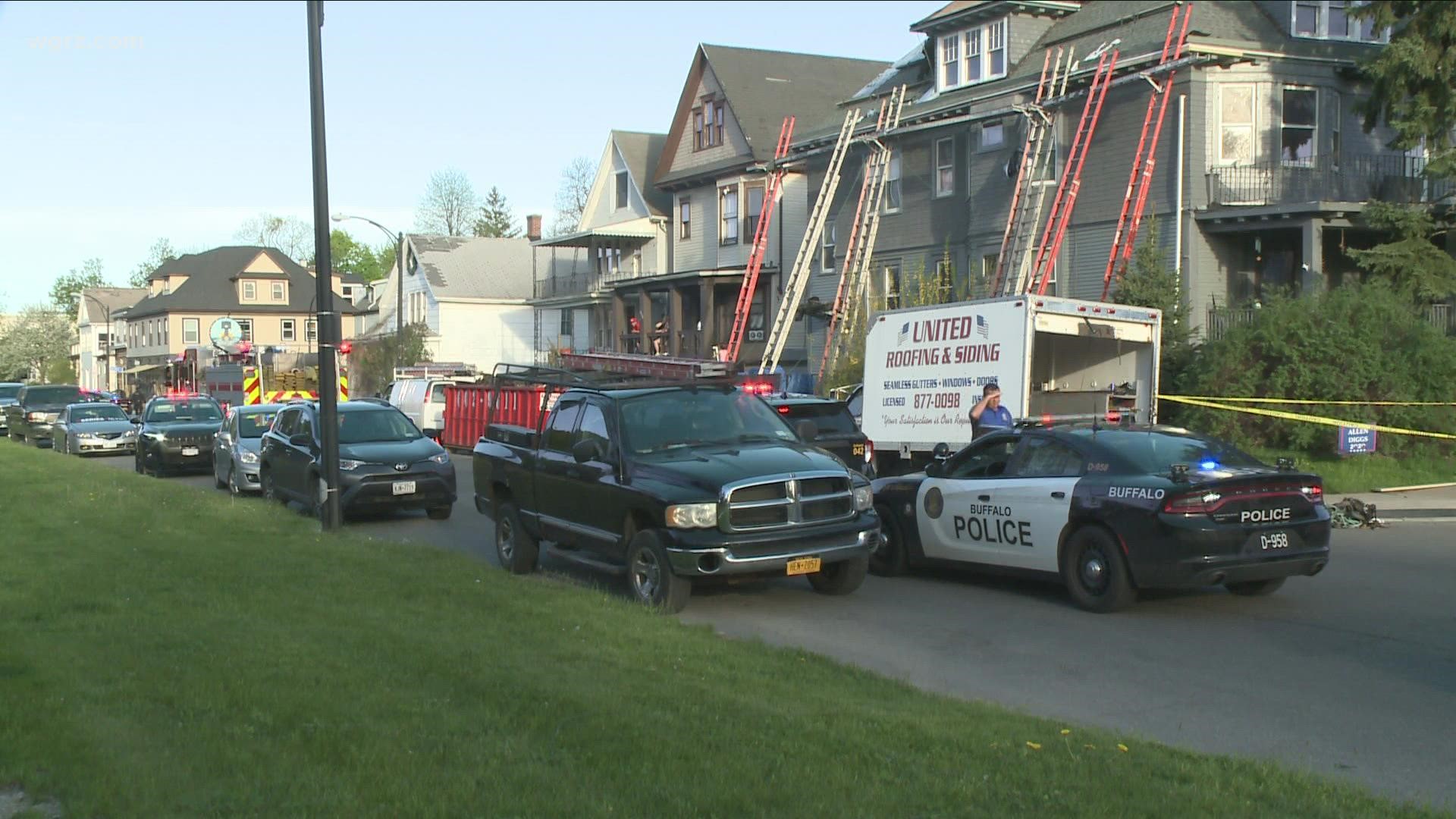 A 10-year-old boy is in the hospital after being hit by a vehicle on Forest Ave in Buffalo.