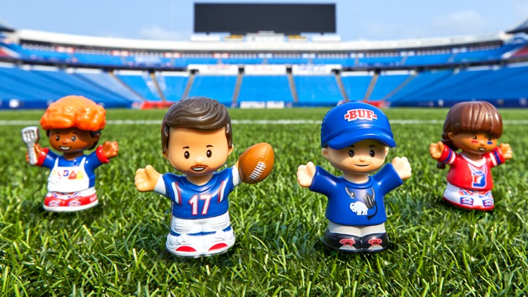 Fisher-Price Little People Buffalo Bills promo with Wegmans raises